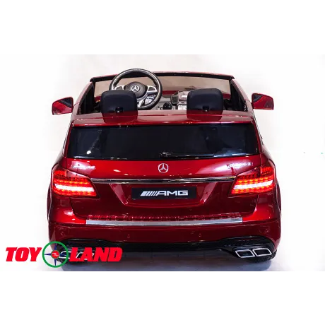 Детский электромобиль ToyLand Mercedes-Benz GLS63 AMG красный (краска) - Фото 7