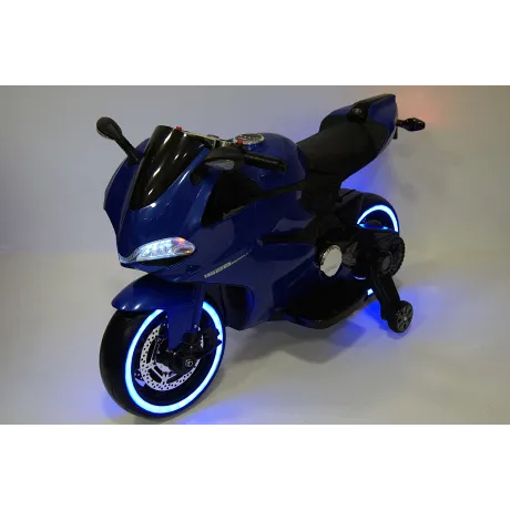Мотоцикл RiverToys A001AA синий