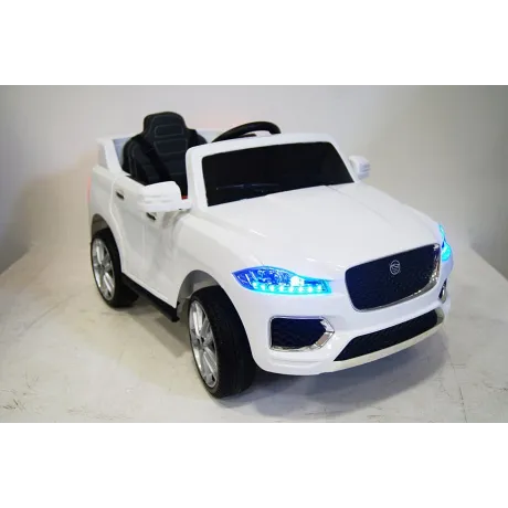 Электромобиль RiverToys Jaguar Р111ВР WHITE - Фото 4