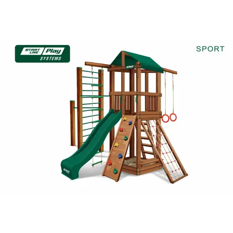 Детский городок SPORT премиум Кедр (green)