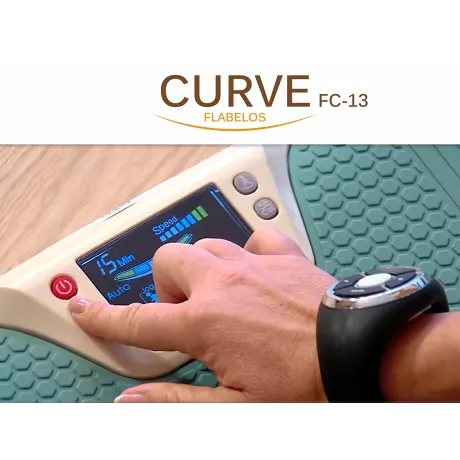 Вибрационная платформа OTO FLABELOS CURVE FC-13 Emerald - Фото 3