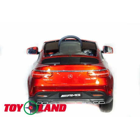 Детский электромобиль ToyLand Mercedes-Benz AMG GLE63S Coupe красный краска - Фото 7