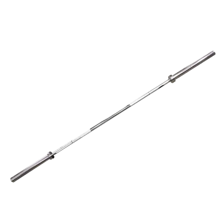 Олимпийский гриф Smith BC103-453 прямой хромированный, нагрузка до 453кг, в комплекте с одной парой пружинных замков