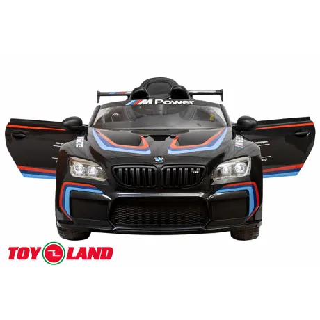 Электромобиль BMW М6 GT 3 черный - Фото 2