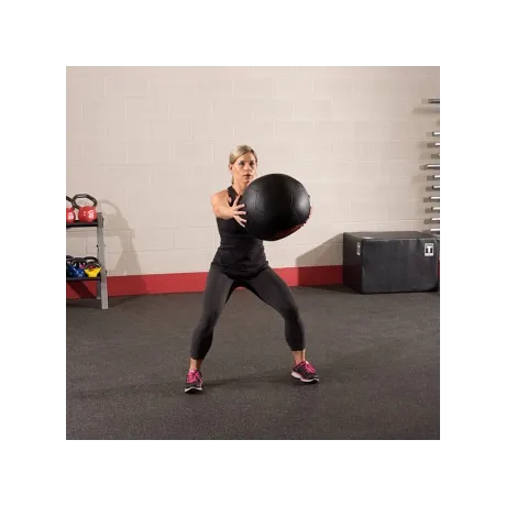 Тренировочный мяч мягкий Body Solid WALL BALL 5,4 кг (12lb) - Фото 9
