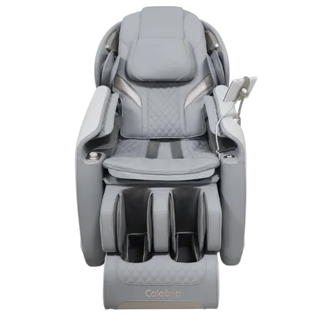 Массажное кресло Meridien Calabria (White + Grey) - Фото 3