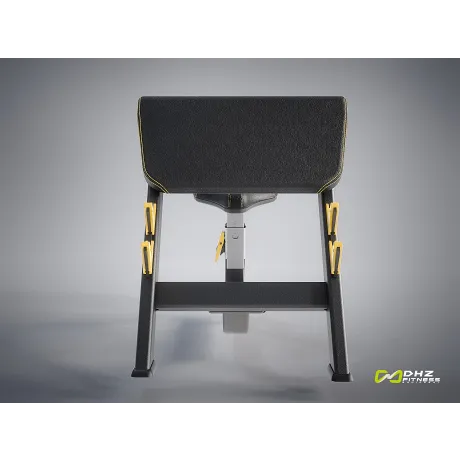 Скамья для бицепса с сиденьем. Скамья Скотта DHZ Seated Preacher Curl E-1044В - Фото 8
