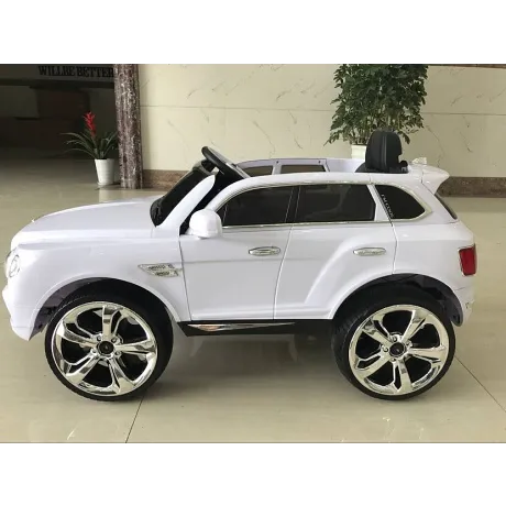 Электромобиль RiverToys Bentley Е777КХ WHITE - Фото 2