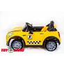 Электромобиль ToyLand Mini Cooper HL 198 желтый - Фото 4