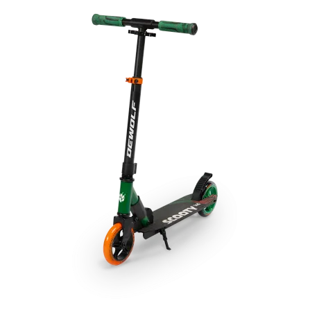 Самокат городской Dewolf SCOOTY 145 зеленый
