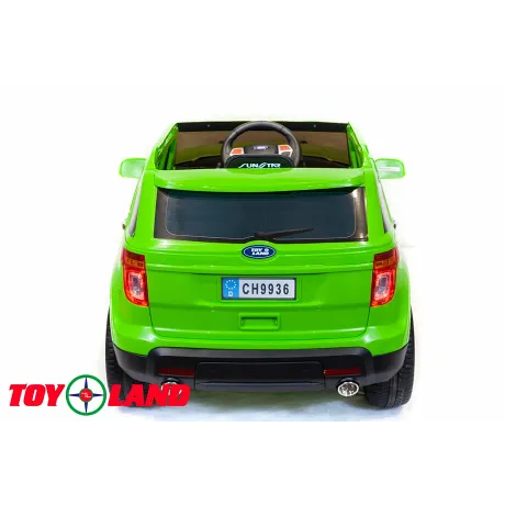 Электромобиль ToyLand СН 9936 зеленый - Фото 6