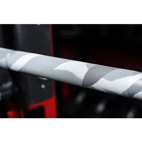 Гриф Yousteel CrossTraining bar XF-20 GREY CAMOUFLAGE - BLACK - Фото 5