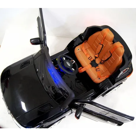 Электромобиль RiverToys Range Rover Sport E999KX черный глянец - Фото 11