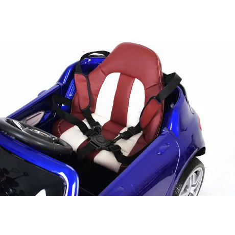 Электромобиль RiverToys Porsche Macan O005OO VIP (синий глянцевый) - Фото 7