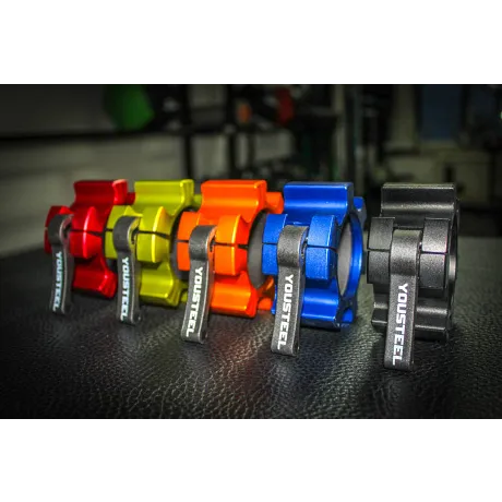 Замки Yousteel алюминиевые (пара) золотые