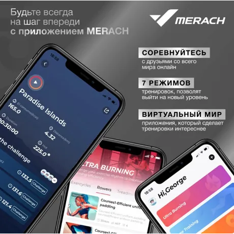 Беговая дорожка домашняя MERACH MR-T01 - Фото 7