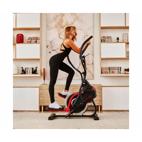 Эллиптический тренажер с элементом степпера Challenge Pro DFC E8019R - Фото 2