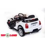 Электромобиль ToyLand Mini Cooper HL 198 белый - Фото 5