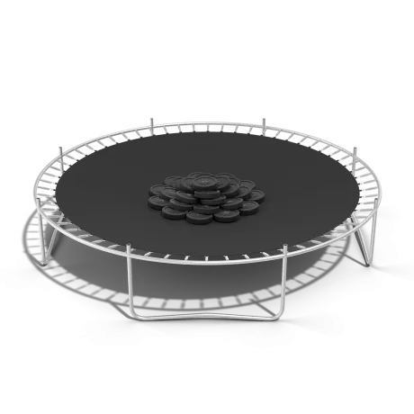 Батут Koenigsmann T-14 Pro 427 cm - Фото 12