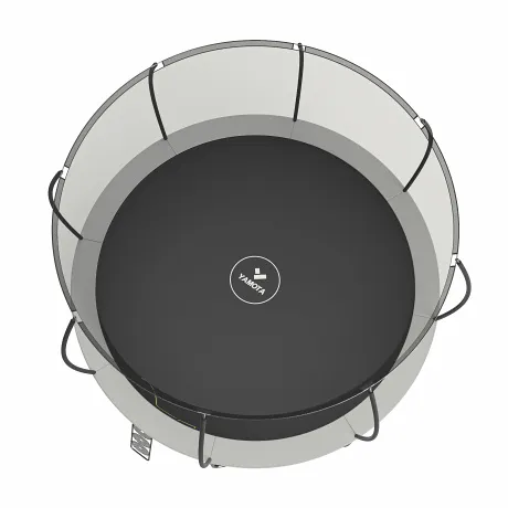 Батут Yamota X366 grey - Фото 2