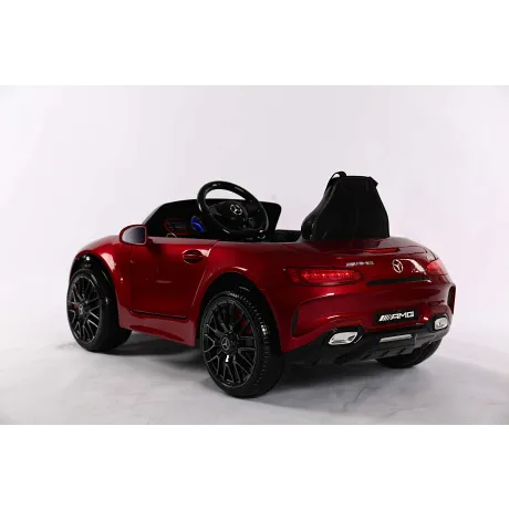 Электромобиль RiverToys MERCEDES-BENZ AMG GT O008OO (вишневый глянцевый) - Фото 3