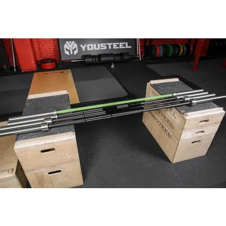 Гриф Yousteel Powerlifting bar 20kg, L2200 - Фото 2