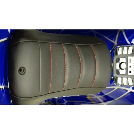 Квадроцикл RiverToys T555TT синий паук - Фото 7