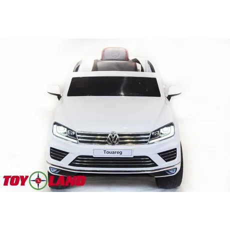 Детский электромобиль ToyLand Volkswagen Touareg белый - Фото 3