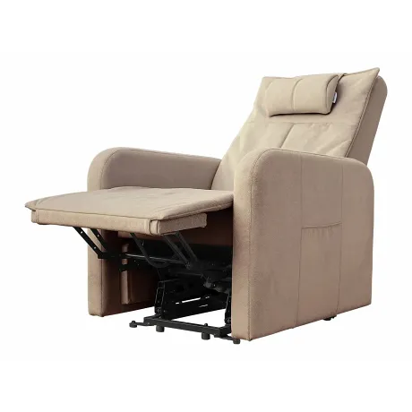 Кресло реклайнер с подъемом FUJIMO LIFT Compact F3005 FLWK Ваниль (Sakura 4) - Фото 10