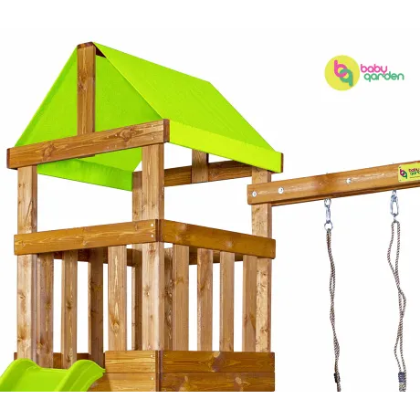 Детская игровая площадка Babygarden Play 1 салатовый - Фото 3