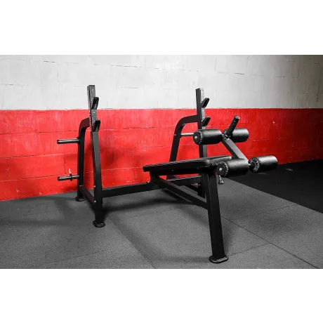 Скамья Yousteel олимпийская с отрицательным углом F-306 - Фото 10