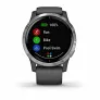 Смарт-часы с GPS Garmin VIVOACTIVE 4 серые с серебристым безелем - Фото 4
