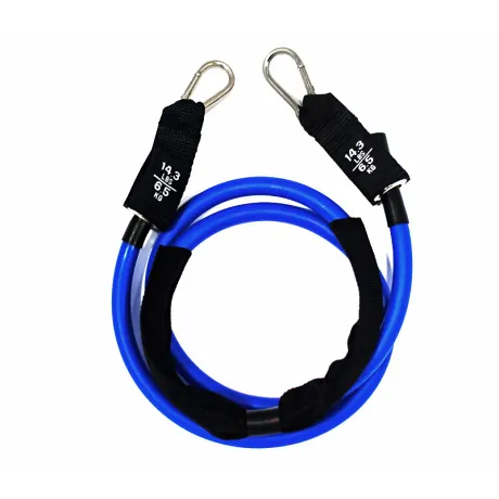 Набор эспандеров трубчатых OriginalFitTools (6 шт.) и аксессуаров в сумке - Фото 8