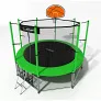 Батут i-Jump Basket 10ft green - Фото 6