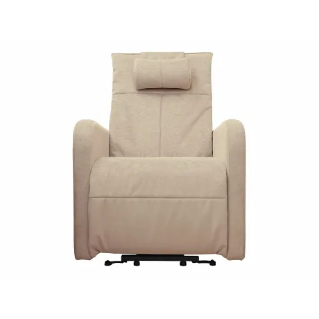 Кресло реклайнер с подъемом FUJIMO LIFT Compact F3005 FLWK Ваниль (Sakura 4) - Фото 9