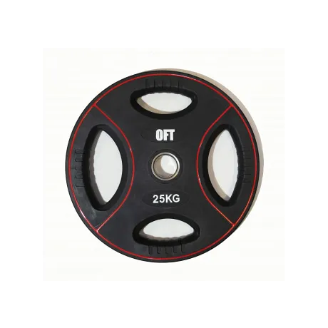 Диск для штанги олимпийский полиуретановый Original Fittools 25 кг