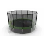Батут с внешней сеткой и лестницей EVO JUMP External 16ft (Green) + нижняя сеть - Фото 3
