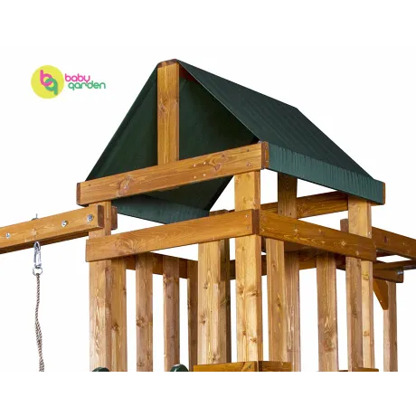 Детская игровая площадка Babygarden Play 4 зеленый - Фото 2