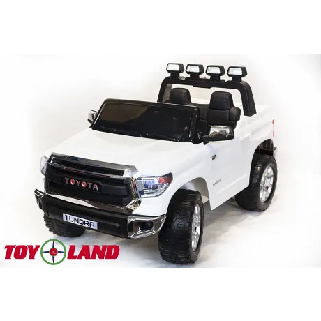 Детский электромобиль ToyLand TOYOTA TUNDRA MINI белый