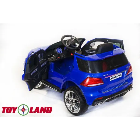 Детский электромобиль ToyLand Mercedes-Benz AMG GLE63S Coupe синий - Фото 5