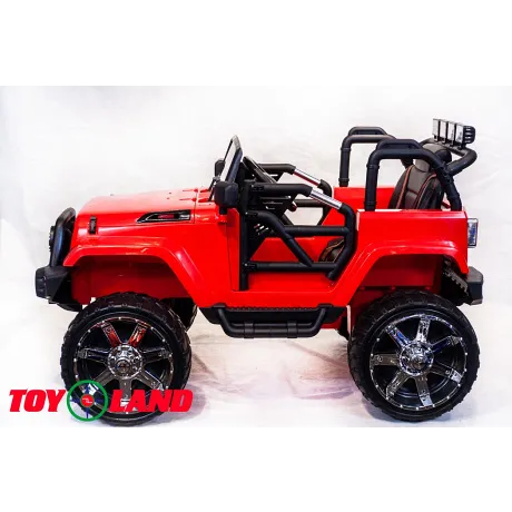 Электромобиль ToyLand Jeep SH 888 красный - Фото 4