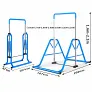 Турник для подростков DFC GA002 складной голубой - Фото 4