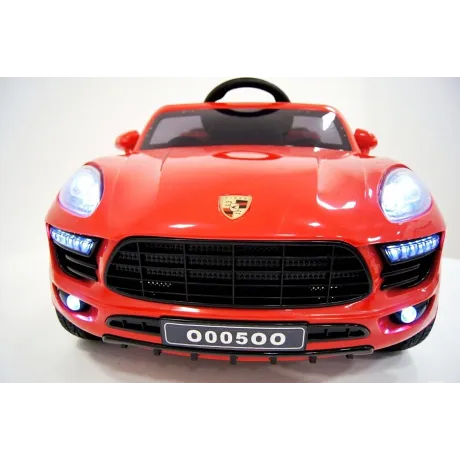Электромобиль RiverToys Porsche Macan O005OO VIP (красный) - Фото 2