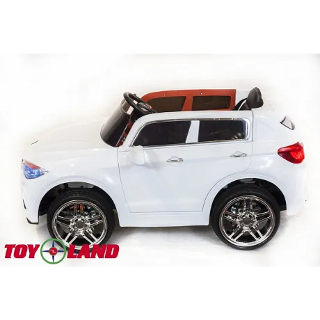 Электромобиль ToyLand BMW X5 белый - Фото 5