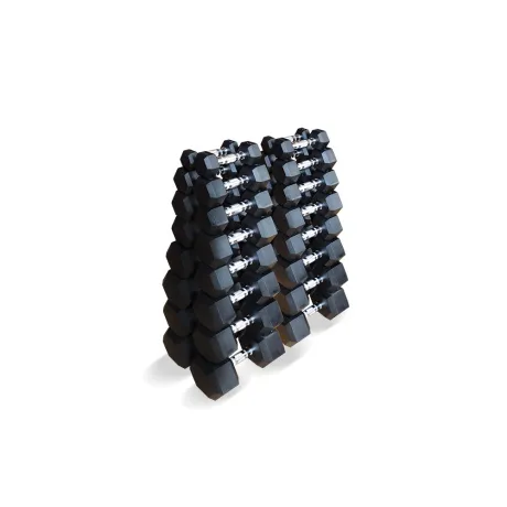Набор гексагональных гантелей Original Fittools 16 пар от 1 до 25 кг