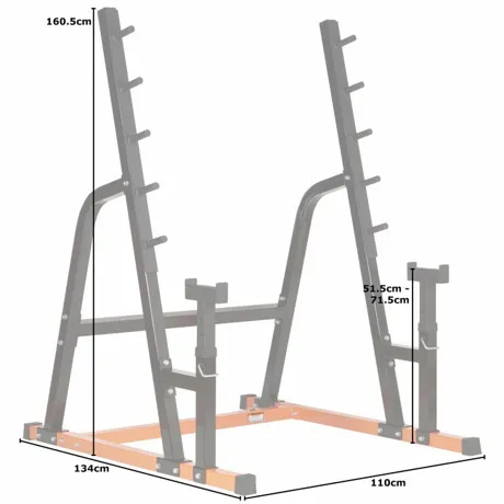 Стойка под штангу DFC DSST14 - Фото 6