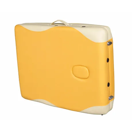 Массажный стол DFC NIRVANA Elegant PREMIUM, цвет оранжево-бежевый - Фото 4