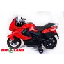 Электромотоцикл ToyLand Moto XMX 316 красный - Фото 4