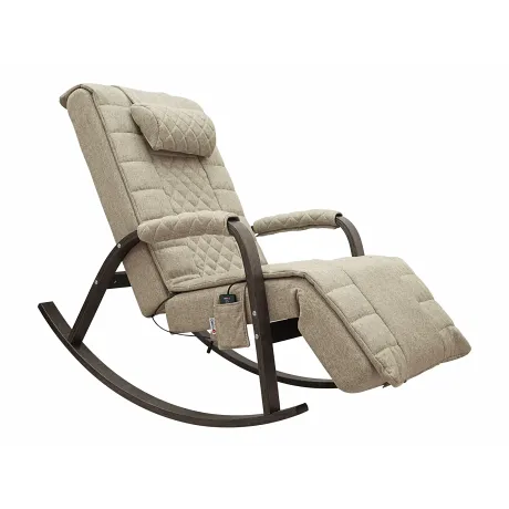 Массажное кресло качалка FUJIMO SOHO DELUXE F2000 TCFA Бежевый (TONY12) - Фото 8