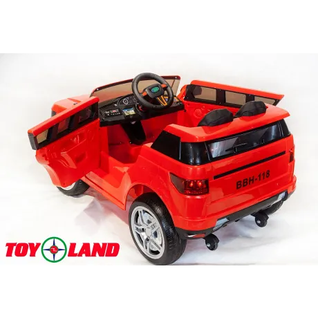 Электромобиль ToyLand Range BBH 118 красный - Фото 6